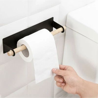 Kitchen Accessories Under Cabinet Tissue Hanger Paper Roll Rack Towel Holder @ - Image 1 of 4