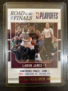 2017-18 Hoops Road to the Finals #66 LeBron James 469/499 Cavaliers - E