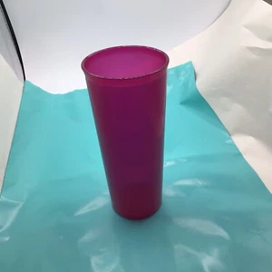 Tupperware Becher Tassen 16 Unzen Lila, unzerbrechlich NEU! Perfekt für Pool. - Bild 1 von 2