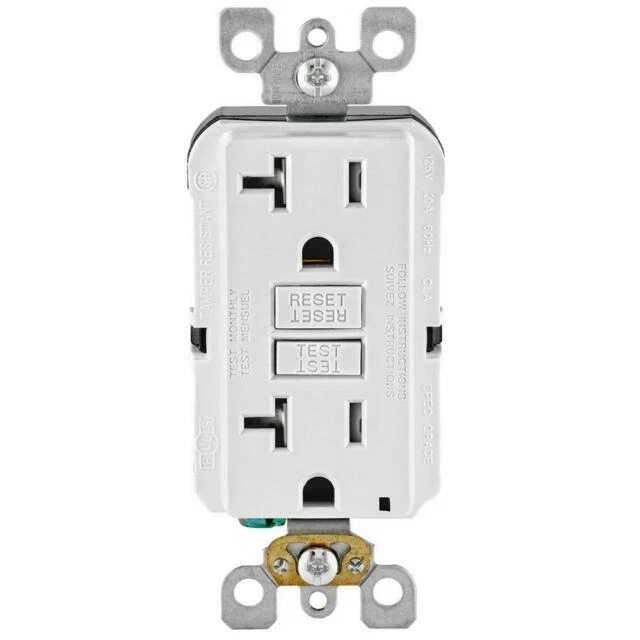 Leviton GFTR2-KW 20A Switch - White