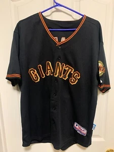 Majestic SF Giants MADISON BUMGARNER CAMISETA BASE FRÍA 40 MLB parche grande talla 48 - Imagen 1 de 12