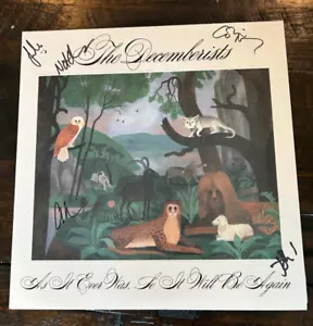 Álbum firmado por The Decemberists "AS It Ever Was So It Will Be Again" con certificado de autenticidad JSA #2 - Imagen 1 de 2