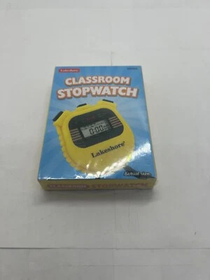 Cronómetro Lakeshore Learning Classroom 570702 Amarillo XK556 Nuevo en Caja Foto 1 de 4