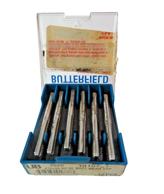 (12) Union Butterfield #10-24 HSS Bottoming Tap H3 4FL Right Hand (USA) 1010731 - Image 1 of 4