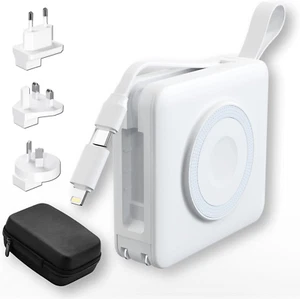 Universal Travel Charger & Adapter | Wireless Powerpack for Apple & Android - Picture 1 of 12