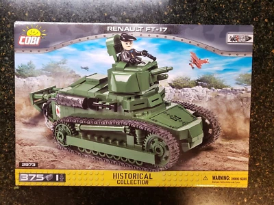 COBI Renault FT-17 French Tank SET# 2973 (375 Pcs.) US SELLER, WWI, NEW - Image 1 of 4