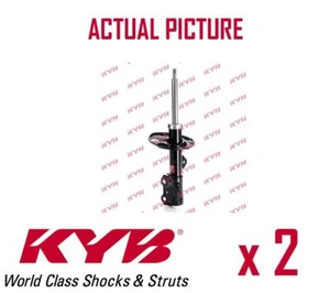 2 x NEW KYB FRONT AXLE SHOCK ABSORBERS PAIR STRUTS SHOCKERS OE QUALITY 339701 - Picture 1 of 4