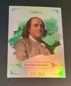 2023 Keepsake Bellissimo #45/50 Benjamin Franklin - Picture 1 of 2