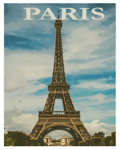 Paris France Poster by Vintage Travel Posters Giclee Print Ships Free - Picture 1 of 3