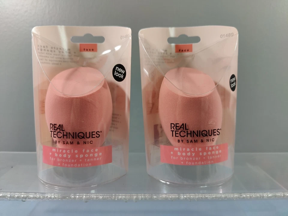 1 Real Techniques Miracle Face Body Sponge Large 01489