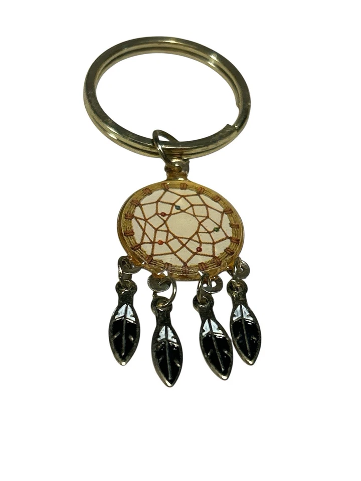 Mini Dream Catcher Keychain Keyring - Imagem 1 de 1