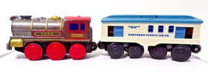 1999 Lionel Learning Curve Motorized Jupiter Train Engine & Box Car - See Below - Bild 1 von 7