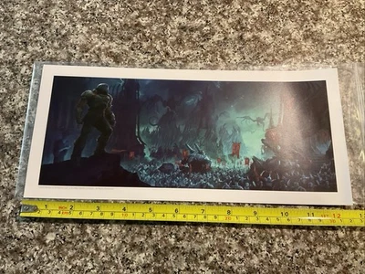 "Caja de botín Doom Eternal de 12,5 x 5,5"" impresión exclusiva para juegos 2020" Foto 1 de 4