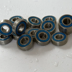 1 Stück Edelstahl Kugellager SS 697 2RS Niro VA Rillenkugellager 7x17x5 mm - Bild 1 von 2