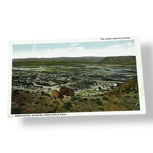 AK Green River Wyoming von Castle Rock White Border Card D549 - Bild 1 von 2