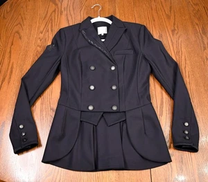Samshield short tails shadbelly show jacket hunt coat, black, 36 (~USA 4/6) - Picture 1 of 17