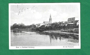 AK See-u. Solbad Kolberg --An der Persante-- um 1938 (K) - Picture 1 of 2