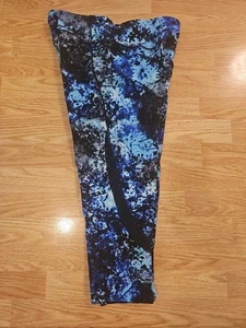 Calvin Klein Pantalone Capri Donna Grande Multicolore Performance Active. D6 - Foto 1 di 12