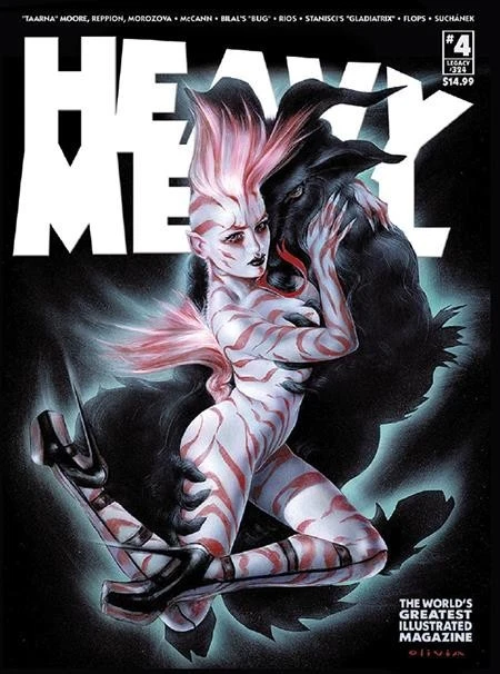 HEAVY METAL MAGAZINE #4 CVR A OLIVIA DE BERARDINIS Presale - 1/28/26 - Image 1 of 1