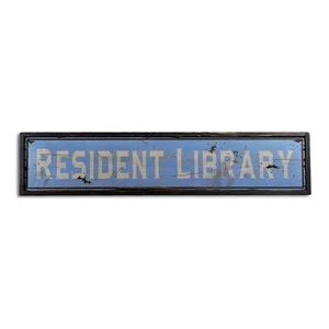 Custom Library Librarian Sign - Rustic Hand Made Distressed Wooden - Picture 1 of 3