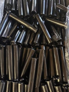 100-VORROLLRÖHREN 116 MM OPAK SCHWARZ NEU FÜR GEWÜRZE MEDIKAMENTE USW KINDERSICHER - Bild 1 von 1