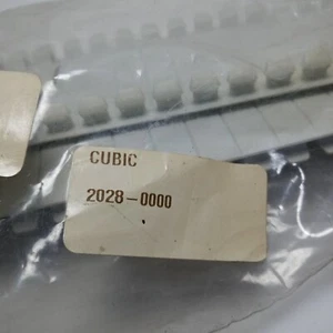 Cubic 2028 0000 CUBI COVER PLATE DIN MODULES 2028-0000 4pack NOS - Picture 1 of 4