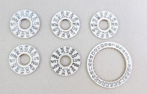 ETA Valjoux 7750 7760 date disc 2561 / day disc 2557 swiss in original packaging