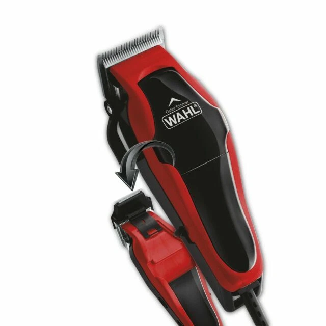 Wahl Clip 'n Trim Professional Hair Trimmer - Red/Black