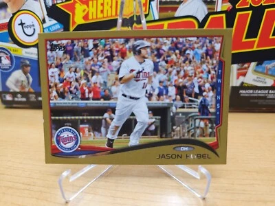 2014 Topps Jason Kubel #d 1905/2014 Gold Parallel Insert Twins #405 - Image 1 of 2