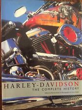 Harley-Davidson The Complete History Hardcover With Dust Jacket Display Book