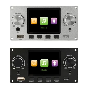 2,8 Zoll IPS Bluetooth MP3 Decoder Platine TF USB Auto Verstärker Audio Player 2 Kanäle - Bild 1 von 25