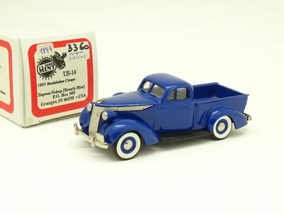 Brooklin US Modello Mint 1/43 - Studebaker Coupé Express Pick Up Blu 1937 US-14 - Immagine 1 di 2