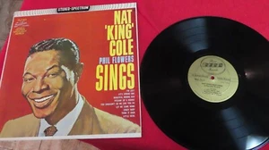 NAT KING COLE / PHIL FLOWERS ~ SINGS ~   ~ 1962 ~ LP RECORD ~ EX - Picture 1 of 4