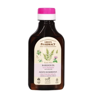 Green Pharmacy Burdock Oil with Horsetail against Hair Loss 100ml - Picture 1 of 2
