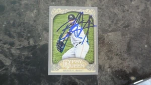 2012 TOPPS GYPSY QUEEN RICKY NOLASCO   AUTOGRAPHED BASEBALL CARD - Picture 1 of 3
