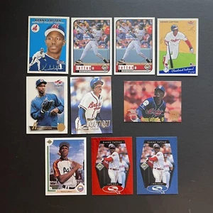 Kenny Lofton 10 x Card LOT 1990 Upper Deck #24F RC 1999 Starquest #SQ26 Red Blue - Picture 1 of 6