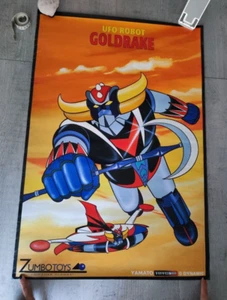 UFO ROBOTER GOLDRAKE POSTER 88x60 cm YAMATO DYNAMIC GO NAGAI SEHR SELTEN - Bild 1 von 6