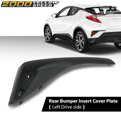 Fit For 2018-2019 Toyota C-HR LH Left Drive Side Bumper Insert Cover Plate New - Image 1 of 4