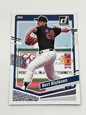 Panini Donruss 2023 #232 - Bert Blyleven - Minnesota Twins - Imagem 1 de 2
