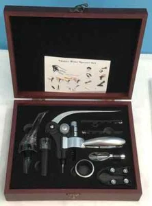 Smaier Abridor de Vino, Abridor de Botellas de Vino, Sacacorchos de Camarero, Juego de Sacacorchos de Vino Tinto - Imagen 1 de 8