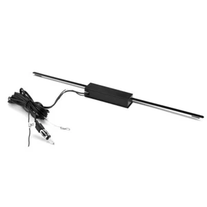 FM AM Active Car Mount disc adhesive radio antenna with integrated amplifier 12V - Picture 1 of 3