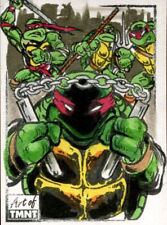 The Art Of Teenage Mutant Ninja Turtles Sketch Card By Robert "Floydman" Sumner