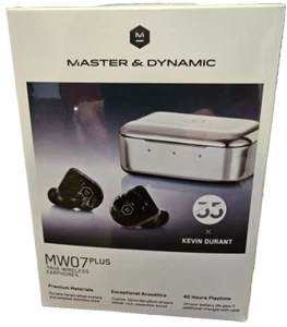 Master & Dynamic MW07Plus True Wireless Earbuds Authentic Durant NEW - Picture 1 of 17