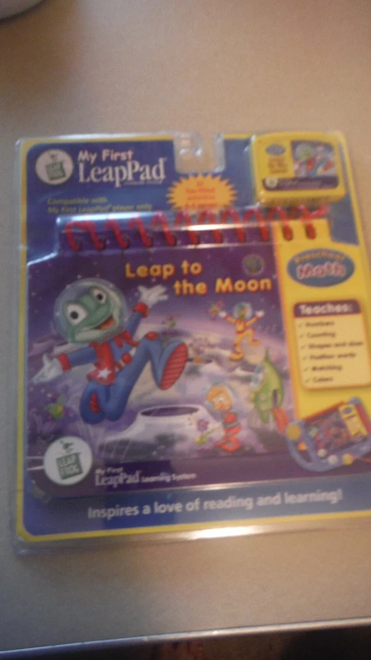 LeapFrog My First LeapPad Leap to The Moon Interactive Book & Cartridge NISP