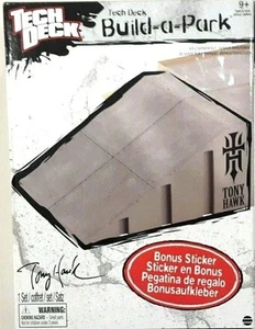 Tech Deck Tony Hawk Build-a-Park Bank Rampa / Rampa * con adesivo bonus RARO - Foto 1 di 1