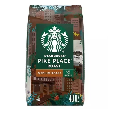 Café molido tostado medio Starbucks Pike Place (40 oz.) Foto 1 de 4