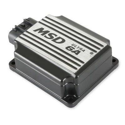 MSD Ultra 6a Ignition Control - Black With No Rev Limiter - Image 1 of 4