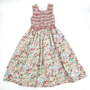 Isabel Garreton Floral Kids Dress Size 6X - Picture 1 of 4