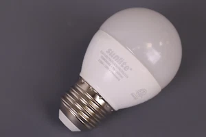 Sunlite LED G16 Globe Light Bulb 7 Watts (60W Equivalent) Soft White 6 Count - Picture 1 of 5