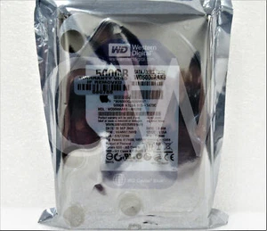 WD5000AAKS Western Digital CAVIAR BLUE 500GB 7.2K RPM 3Gb/s 3.5" SATA Hard Drive - Picture 1 of 2